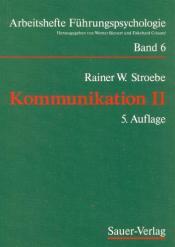 Cover von Stroebe, Rainer W. 2. Kommunikation in Besprechungen