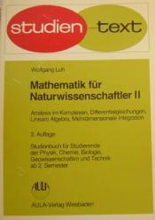 Cover von Mathematik für Naturwissenschaftler II
