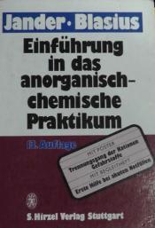 Cover von Einführung in das anorganisch-chemische Praktikum)