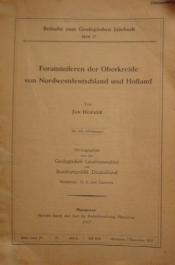 Cover von Foraminiferen der Oberkreide von Nordwestdeutschland und Holland