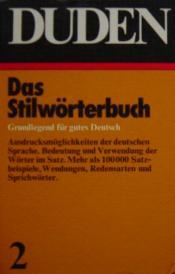 Cover von Das Stilworterbuch