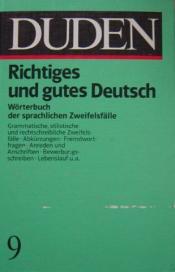 Cover von Richtiges und gutes Deutsch