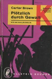 Cover von Plötzlich durch Gewalt