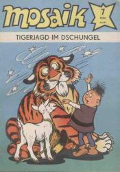 Cover von Mosaik-Tigerjagd im Dschungel