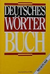 Cover von Deutsches Wörterbuch