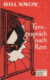 Cover von Ferngespräch nach Rom