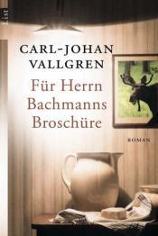 Cover von Für Herrn Bachmanns Broschüre