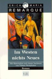 Cover von Im Westen nichts Neues