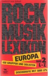 Cover von Rockmusik - Lexikon Europa