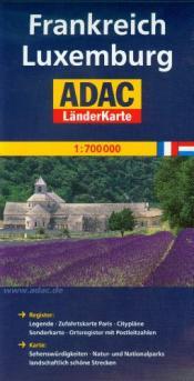 Cover von ADAC Länderkarte: Frankreich und  Luxemburg