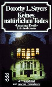 Cover von Keines natürlichen Todes