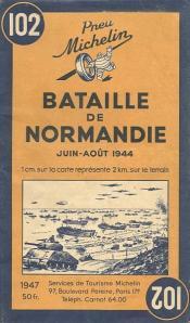 Cover von Bataille de Normandie Juin - Août 1944. Réimpression de la carte historique de 1947