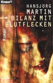 Cover von Bilanz mit Blutflecken