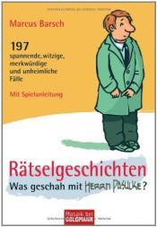 Cover von Rätselgeschichten - Was geschah mit Herrn Pasulke?