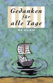 Cover von Gedanken für alle Tage