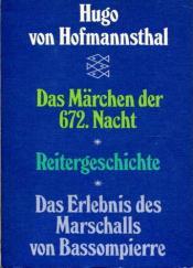 Cover von Das Märchen der 672. Nacht / Reitergeschichte / Das Erlebnis des Marschalls von Bassompierre.