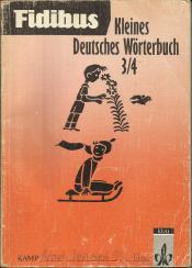 Cover von Kleines deutsches Wörterbuch 3/4