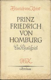 Cover von Prinz Friedrich von Homburg