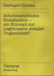 Cover von Schichtspezifische Sozialisation