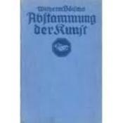 Cover von Die Abstammung der Kunst