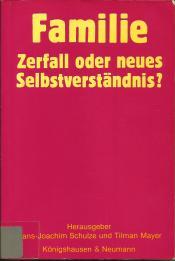 Cover von Familie: Zerfall oder neues Selbstverständnis?