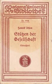 Cover von Stützen der Gesellschaft