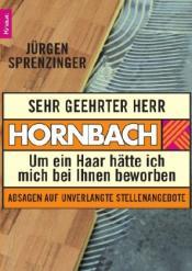 Cover von Sehr geehrter Herr Hornbach