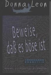 Cover von Beweise, daß es böse Ist