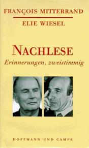 Cover von Nachlese. Erinnerungen, zweistimmig