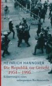 Cover von Die Republik vor Gericht 1954-199