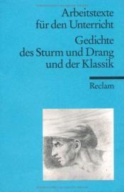 Cover von Gedichte des Sturm und Drang und der Klassik