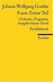 Cover von Faust. Erster Teil