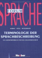 Cover von Terminologie der Sprachbeschreibung