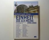 Cover von Einheit die ich meine