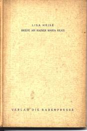 Cover von Briefe an Rainer Maria Rilke