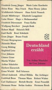 Cover von Deutschland erzählt. Von Arthur Schnitzler bis Uwe Johnson