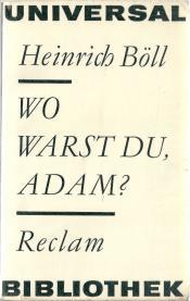 Cover von Wo warst du, Adam?