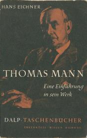 Cover von Thomas Mann. Eine Einführung in sein Werk