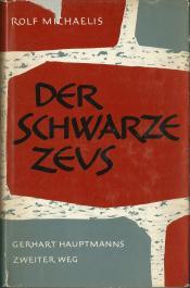 Cover von Der schwarze Zeus. Gerhardt Hauptmanns zweiter Weg