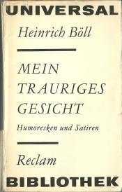 Cover von Mein trauriges Gesicht