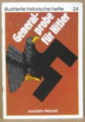 Cover von Generalprobe für Hitler