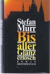 Cover von Bis aller Glanz erlosch