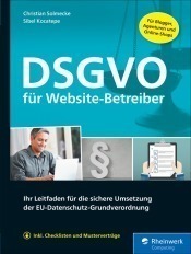 Cover von DSGVO für Website-Betreiber