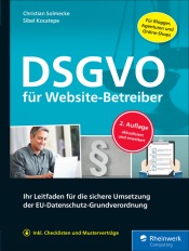 Cover von DSGVO für Website-Betreiber