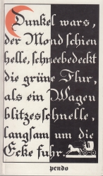 Cover von Dunkel war's, der Mond schien helle