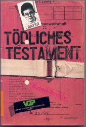 Cover von Tödliches Testament