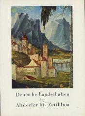 Cover von Deutsche Landschaften von Altdorfer bis Zeitblom