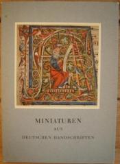 Cover von Miniaturen aus Deutschen Handschriften