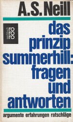 Buch-Sammler.de - Cover von Das Prinzip Summerhill: Fragen und Antworten