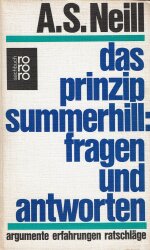 Cover von Das Prinzip Summerhill: Fragen und Antworten